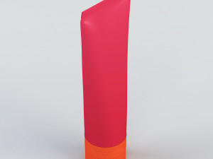 cream tube 3D Модель