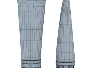 cream tube 3D Модель