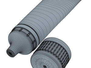 cream tube 3D Модель