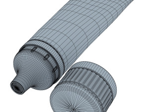 cream tube 3D Модель