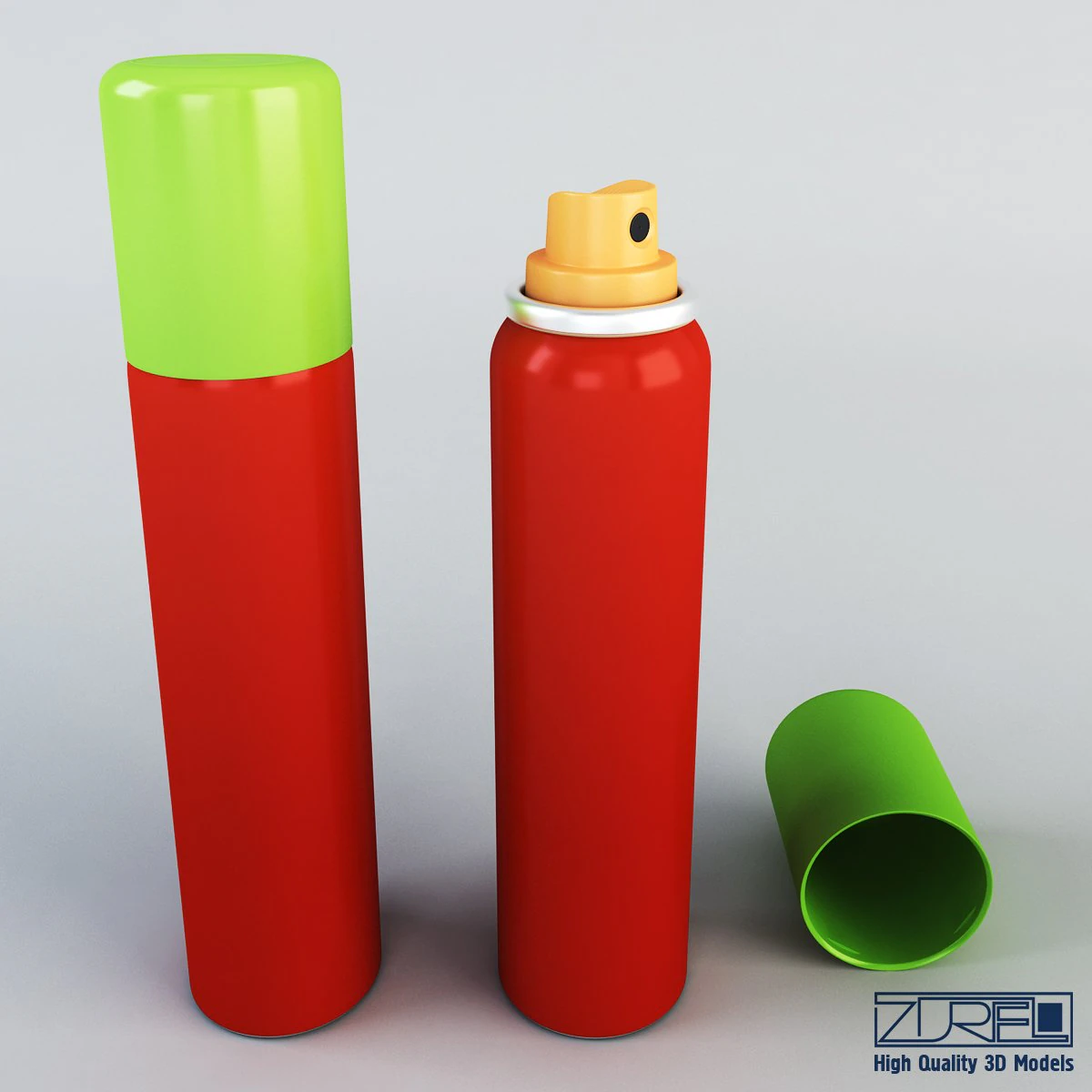 spray can 100ml v 2 3D Model .c4d .max .obj .3ds .fbx .stl .blend 
