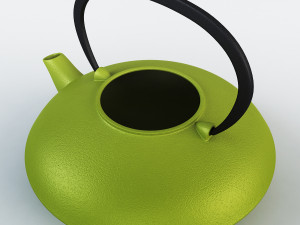 cast iron tea kettle Modelo 3D