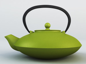 cast iron tea kettle Modelo 3D