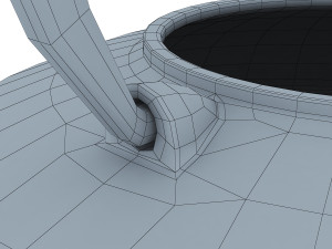 cast iron tea kettle Modelo 3D