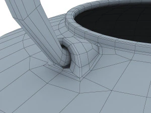 cast iron tea kettle 3D Model