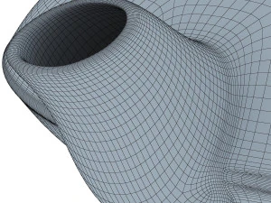 cast iron tea kettle 3D Model