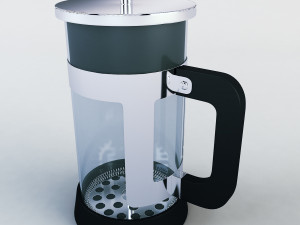 french press quartz 3D Model