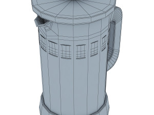 french press quartz 3D Model