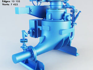 industrial pumps collection full 3D Model