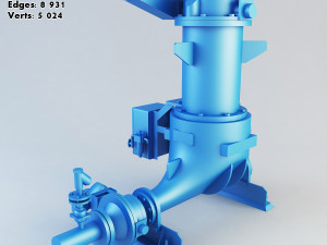industrial pumps collection full Model 3D