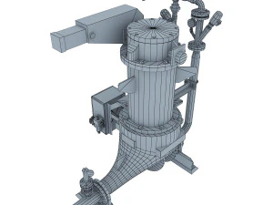 industrial pumps collection full 3D Model