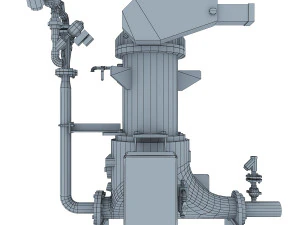 industrial pumps collection full 3D Model