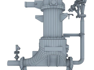 industrial pumps collection full 3D Model