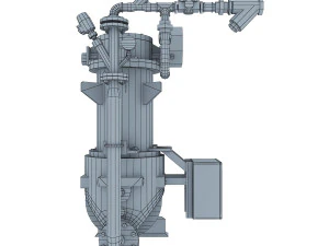 industrial pumps collection full 3D Model