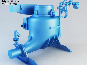 industrial pumps collection full 3D Model