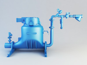 industrial pumps collection full Model 3D