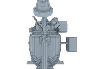 industrial pumps collection full 3D Model