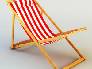 벨리에로 의자 라운지 3D 모델