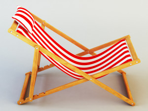veliero chaise lounge 3D Model