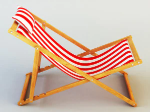 veliero chaise lounge 3D Model