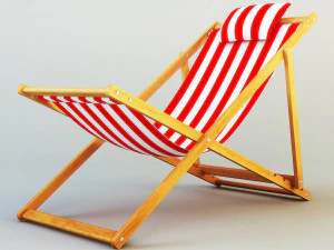 veliero chaise lounge 3D Model