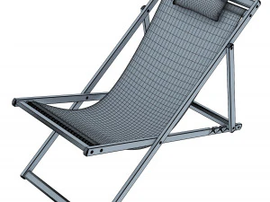 veliero chaise lounge 3D Model