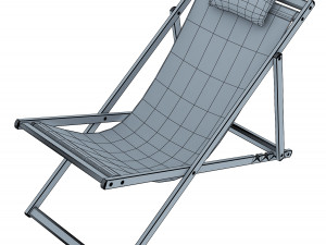 veliero chaise lounge 3D Model