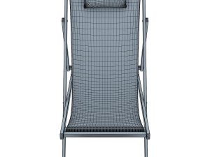 veliero chaise lounge 3D Model