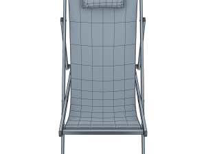 veliero chaise lounge 3D Model