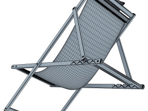 veliero chaise lounge 3D Model