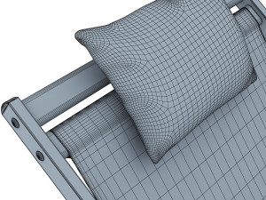veliero chaise lounge 3D Model