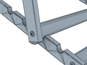 veliero chaise lounge 3D Model
