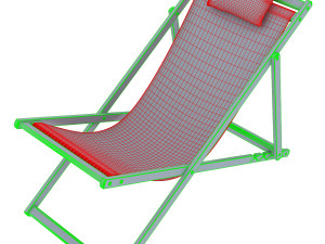 veliero chaise lounge 3D Model