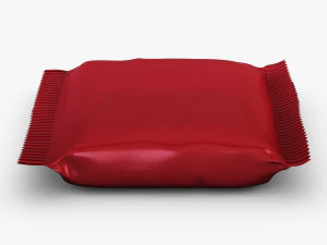 candy wrapper v 3 3D Model