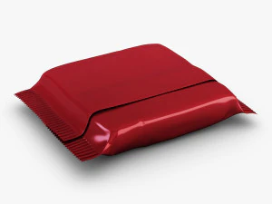 candy wrapper v 3 3D Model