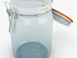 jar herm fido 1 liter 3D Model