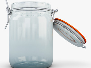 jar herm fido 1 liter 3Dモデル