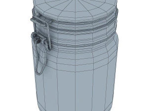 jar herm fido 1 liter 3D Model