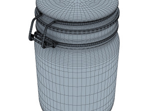 jar herm fido 1 liter 3Dモデル