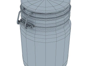 jar herm fido 1 liter 3D Model