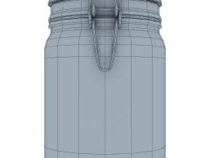 jar herm fido 1 liter 3D Model