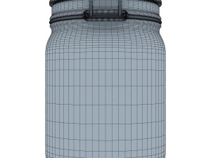 jar herm fido 1 liter 3Dモデル