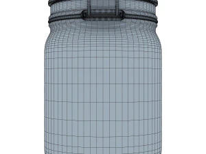 jar herm fido 1 liter 3D Model