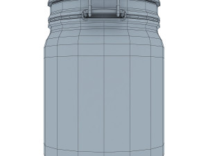 jar herm fido 1 liter 3Dモデル
