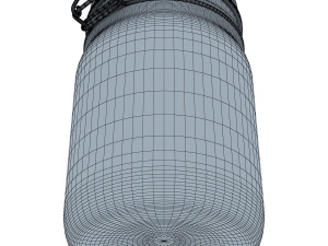 jar herm fido 1 liter 3Dモデル