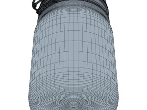 jar herm fido 1 liter 3D Model