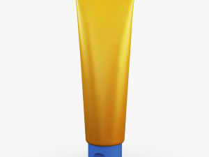 cosmetic cream tube v 2 3D Model