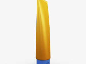 cosmetic cream tube v 2 Model 3D