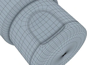 cosmetic cream tube v 2 3D Model