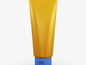 cosmetic cream tube v 3 3D Model